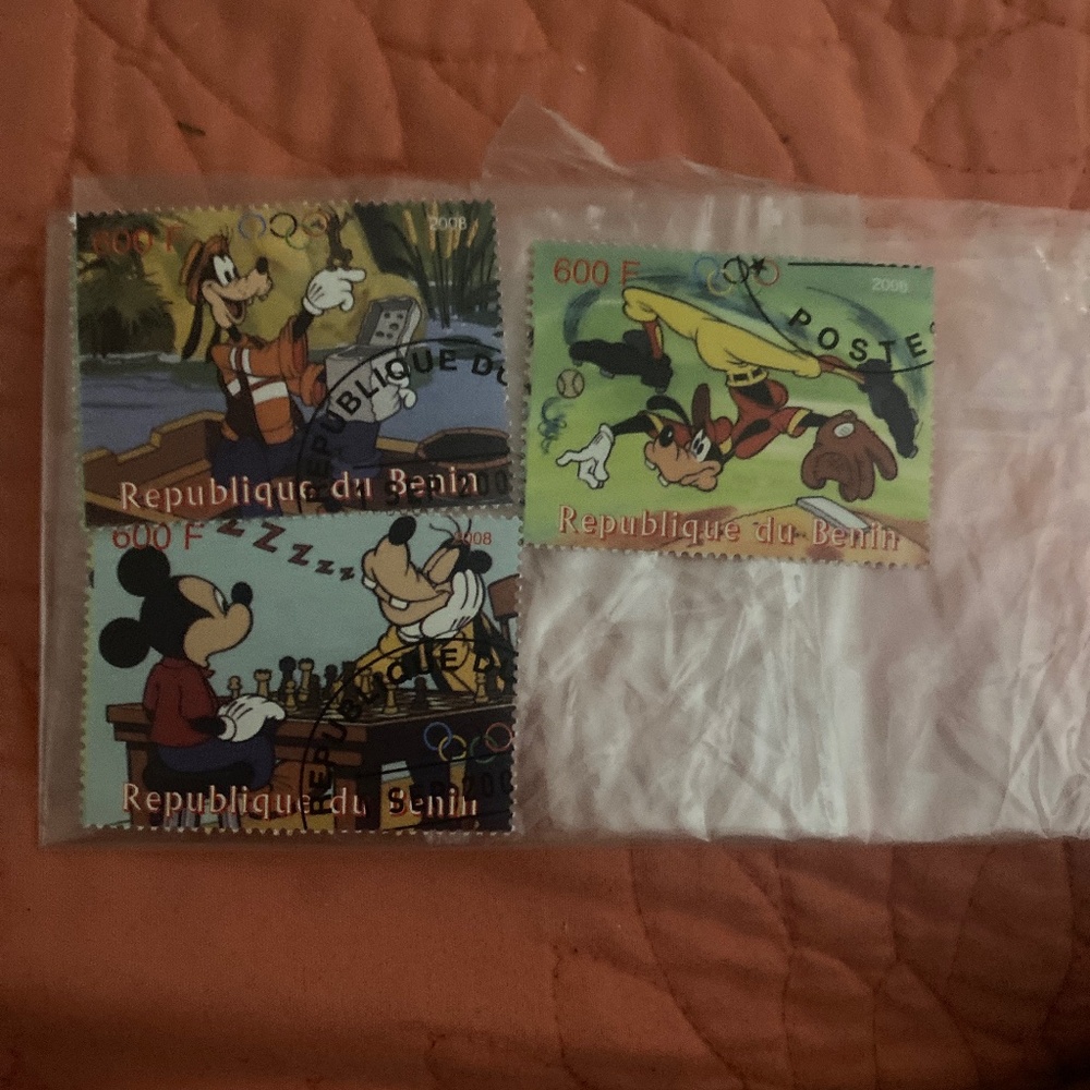Antique disney stamps